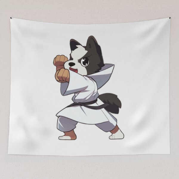 Item preview, Dog Knows Karate designed and sold by via-colab.
