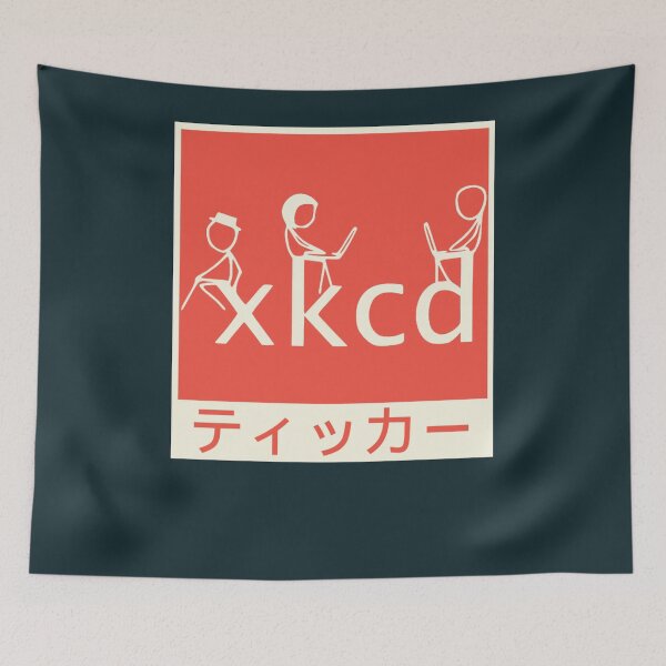 Item preview, xkcd japanese146 designed and sold by ReadingBetweent.