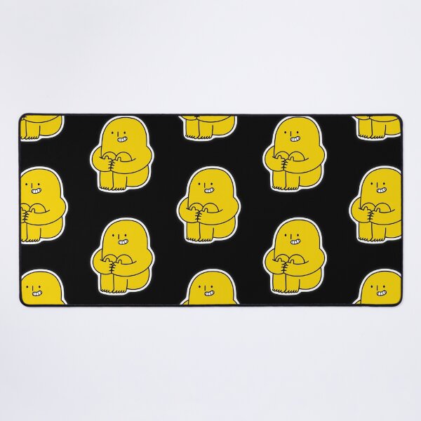 Item preview, Kneesy Does It: One Happy Sitting with Arms Around Knees! - Yellow designed and sold by MalaloStudio.