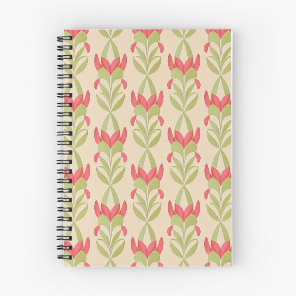 Item preview, Beautiful floral simple light green and pink pattern designed and sold by YeKnot.