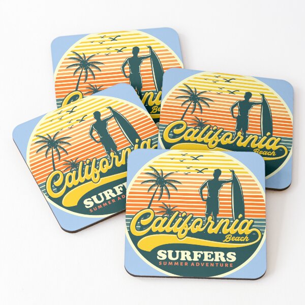 Item preview, Surfer summer adventure on California beach designed and sold by Bela Ambrus.