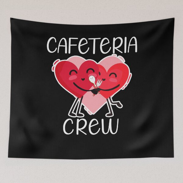 Item preview, Cafeteria Crew Groovy Valentine Lunch Lady designed and sold by Dressed For  Duty.