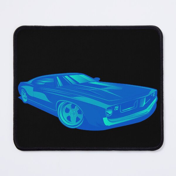 Artikelvorschau, Barracuda Oldtimer 1970 – Blau entworfen und verkauft von denvector.