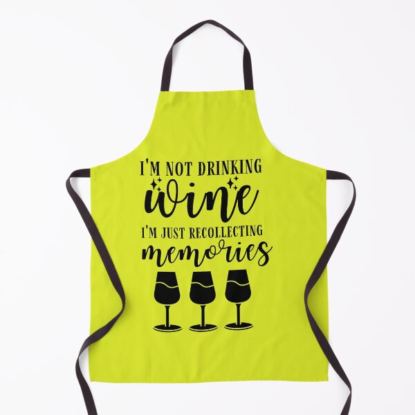 Item preview, I'm not Drinking Wine, I'm Just Recollecting Memories Quote, Wine Lover Gift, Wine Drinker, Typography Quote, Alcohol Quotes designed and sold by thedazzlingmonk.