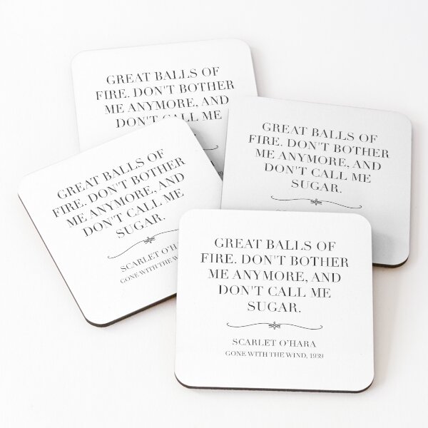 Item preview, Classic movie quote- Scarlet O’hara  quote, don’t call me sugar,  gone with the wind designed and sold by Inktown.