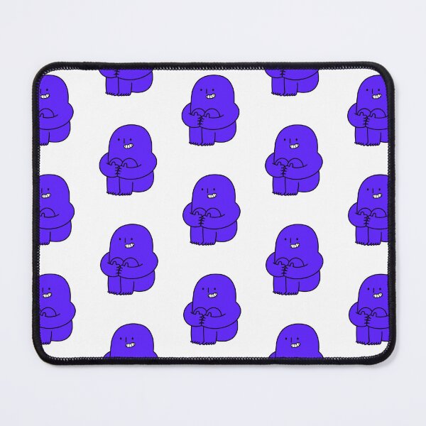Item preview, Kneesy Does It: One Happy Sitting with Arms Around Knees! - Blue Purple designed and sold by MalaloStudio.