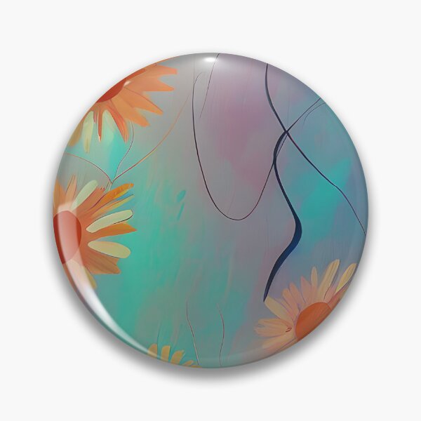 Artikelvorschau, Muted abstract sunflowers entworfen und verkauft von ibelieveimages.