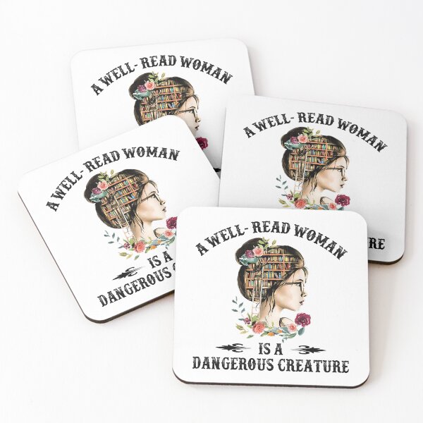 Item preview, A Well-Read Woman Is A Dangerous Creature 95 - 01 designed and sold by IpracticalTees.