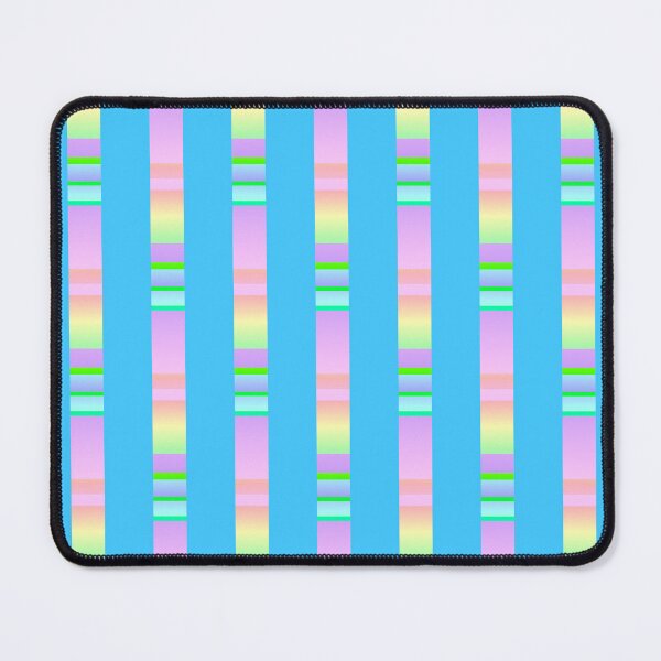 Item preview, Blue multicolor color aesthetic |  Blue multicolor geometric pattern designed and sold by lausn.