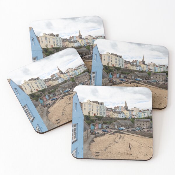 Item preview, Tenby North Beach And Pastel Houses designed and sold by Paul Thompson Photography.