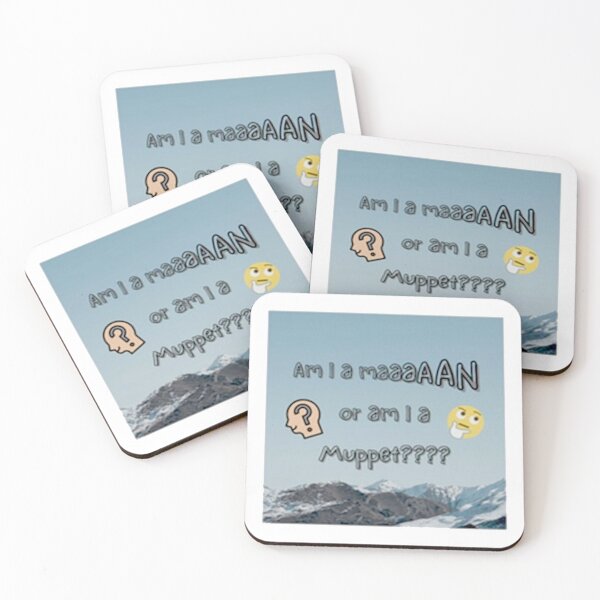 Item preview, funny am i a man or am i a muppet designed and sold by rezkiterus77.