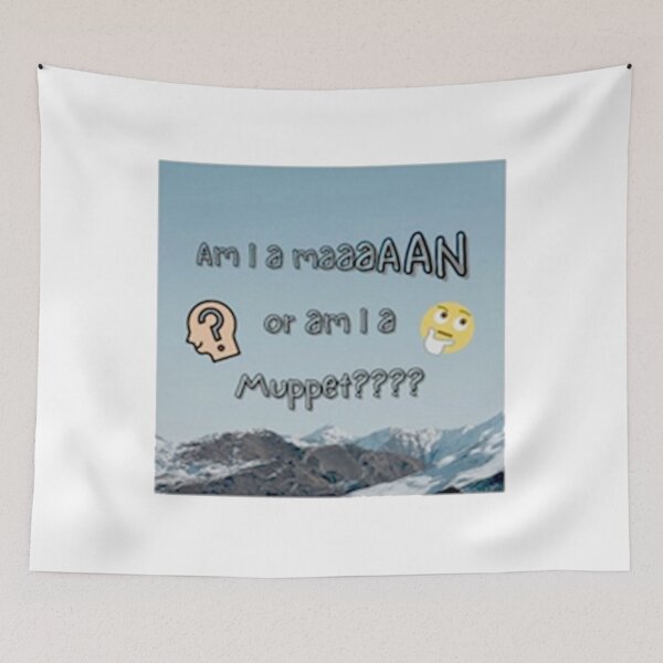 Item preview, funny am i a man or am i a muppet designed and sold by rezkiterus77.