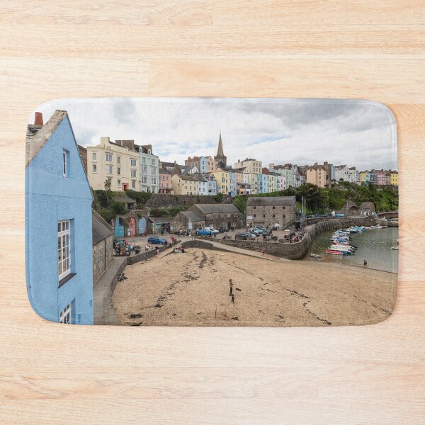 Item preview, Tenby North Beach And Pastel Houses designed and sold by Paul Thompson Photography.