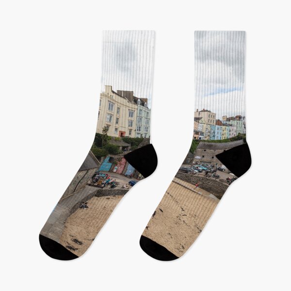 Item preview, Tenby North Beach And Pastel Houses designed and sold by Paul Thompson Photography.