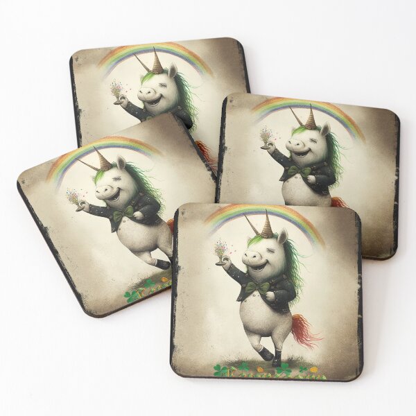 Item preview, Leprechaun + Unicorn = Leprecorn designed and sold by Printellarium.