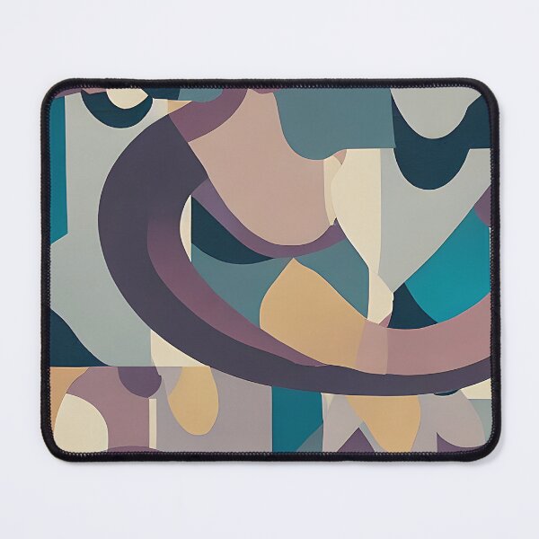 Item preview, Muted tones mixes abstract shapes designed and sold by ibelieveimages.