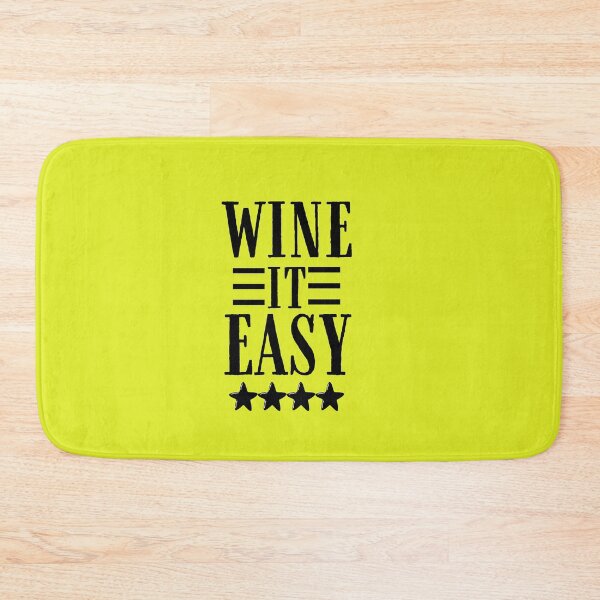 Item preview, Wine it Easy Quote, Wine Lover Gift, Wine Drinker, Typography Quote, Alcohol Quotes designed and sold by thedazzlingmonk.