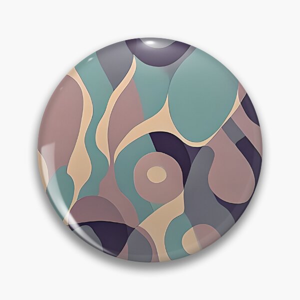 Artikelvorschau, Muted purple and blue abstract wave entworfen und verkauft von ibelieveimages.