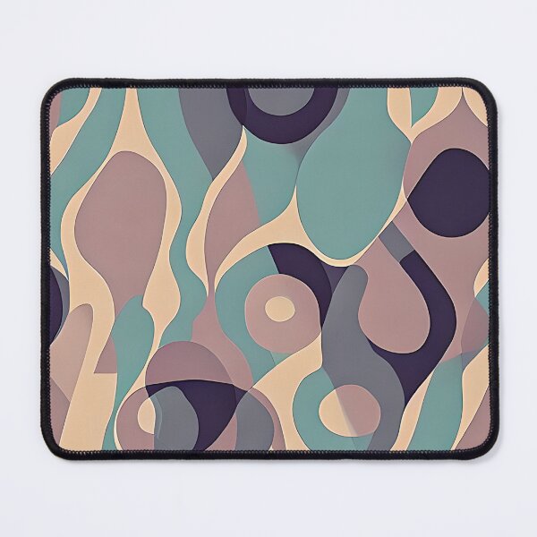 Artikelvorschau, Muted purple and blue abstract wave entworfen und verkauft von ibelieveimages.