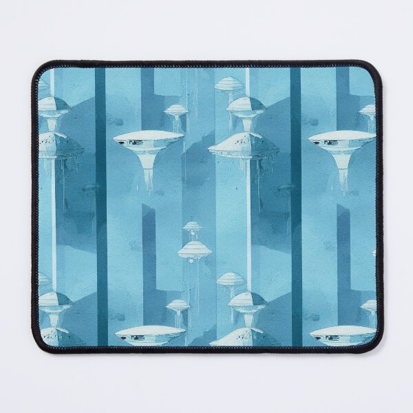Item preview, Retro ufo machine drawing designed and sold by YeKnot.