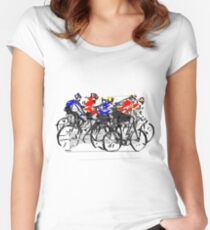 Cyclists Women's Fitted Scoop T-Shirt