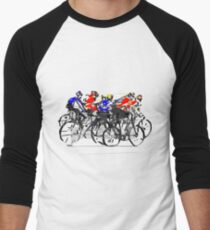 Cyclists Men's Baseball ¾ T-Shirt