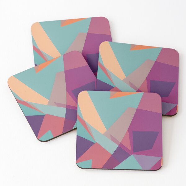 Item preview, Muted tones angular mosaic designed and sold by ibelieveimages.
