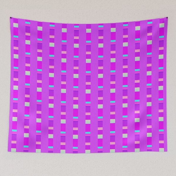 Item preview, Bright violet artsy color combination |  Violet abstract geometric pattern designed and sold by lausn.