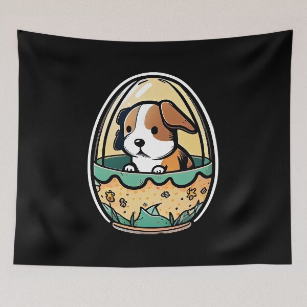 Item preview, Dog in the egg designed and sold by Store-Designify.