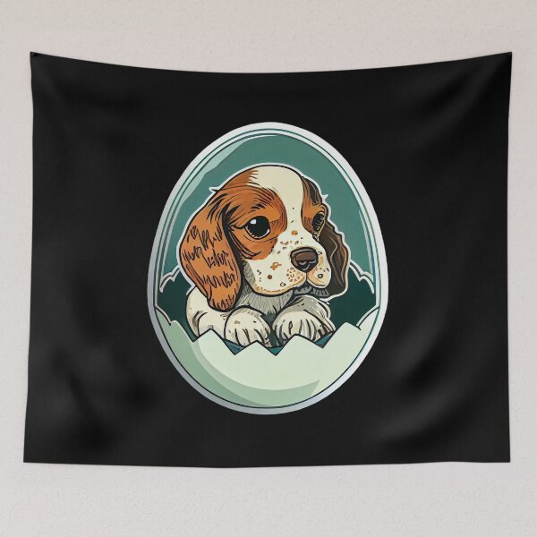 Item preview, Dog in the egg designed and sold by Store-Designify.