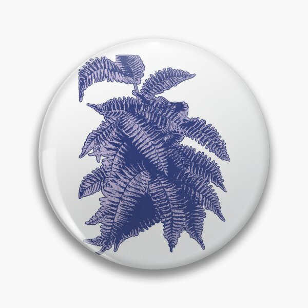 Item preview, Fern Lover | Lilac and Blue Artwork |  designed and sold by VintagePlantJoy.