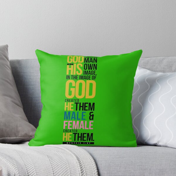 Item preview, Genesis 1:27. God Created them Male and Female designed and sold by sos810.