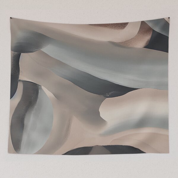 Item preview, Earth tones abstract smears designed and sold by ibelieveimages.