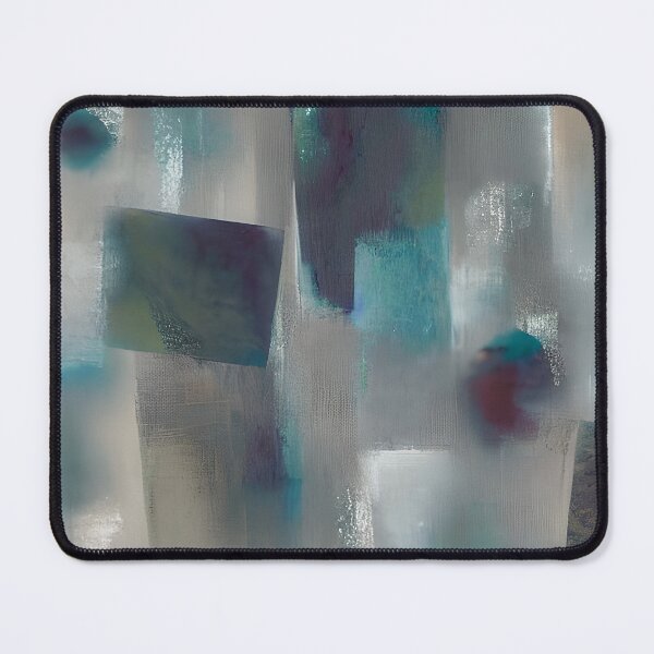 Artikelvorschau, Teal and gray abstract blend entworfen und verkauft von ibelieveimages.
