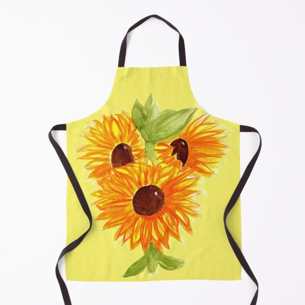 Item preview, Flower Gruff Yellow designed and sold by Brush-this-Way.