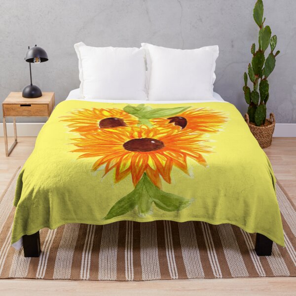 Item preview, Flower Gruff Yellow designed and sold by Brush-this-Way.