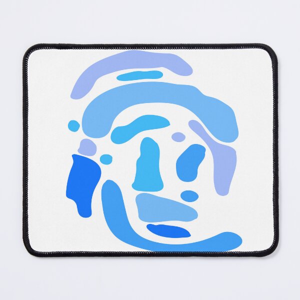 Item preview, Abstract blue shapes designed and sold by myikigai.