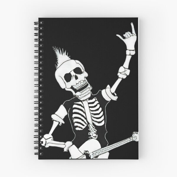 Item preview, Punk Rock Skeleton Rockstar designed and sold by punk-Z.