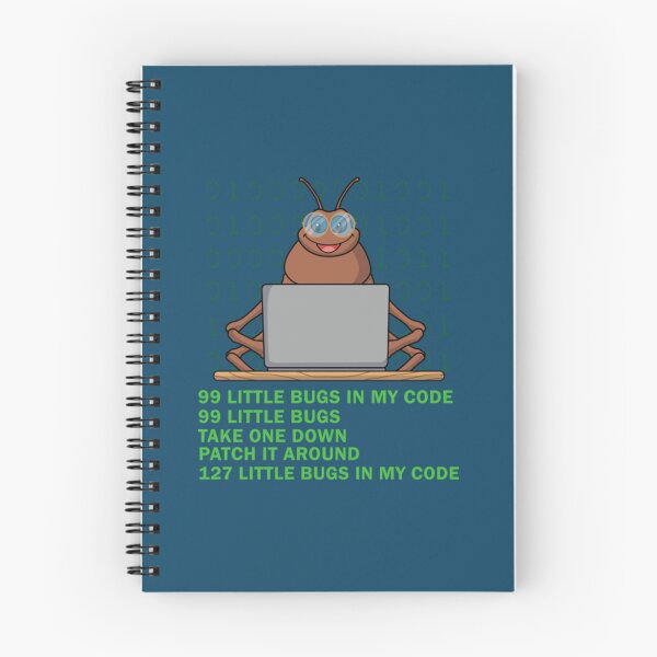 Item preview, 99 Little Bugs In The Code Funny Coding Gift142 designed and sold by MilkhouseSkate.