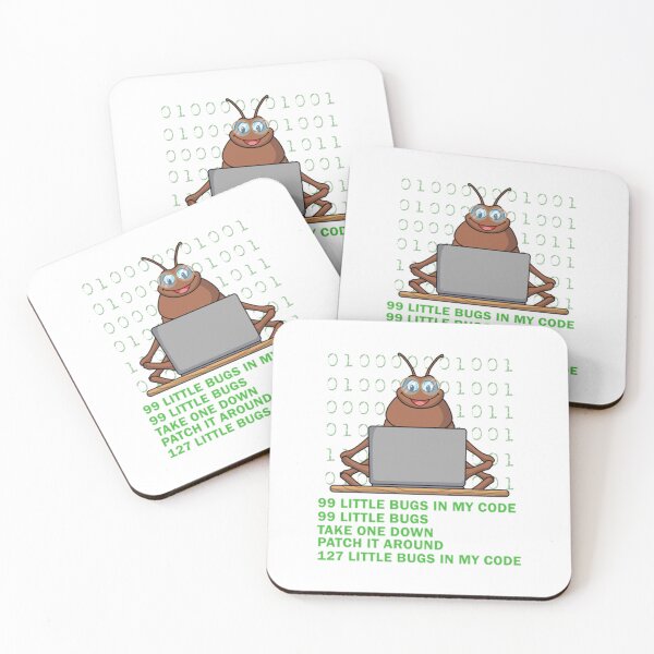 Item preview, 99 Little Bugs In The Code Funny Coding Gift142 designed and sold by MilkhouseSkate.