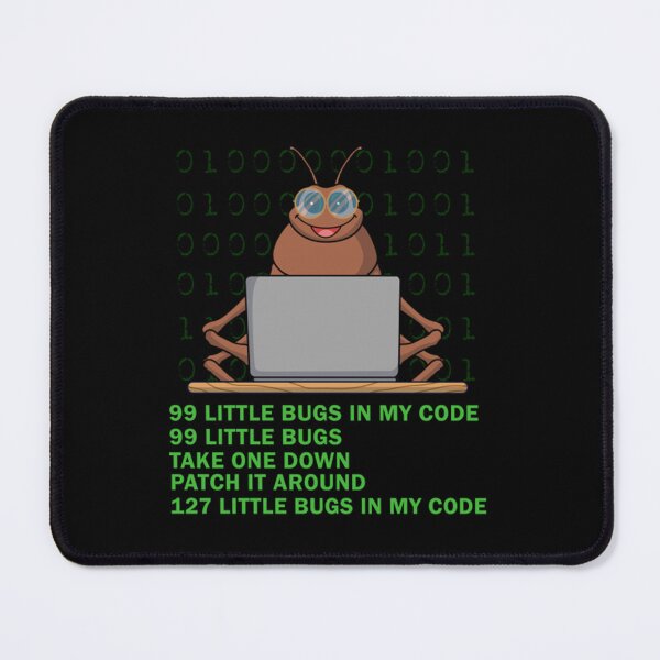 Item preview, 99 Little Bugs In The Code Funny Coding Gift142 designed and sold by MilkhouseSkate.