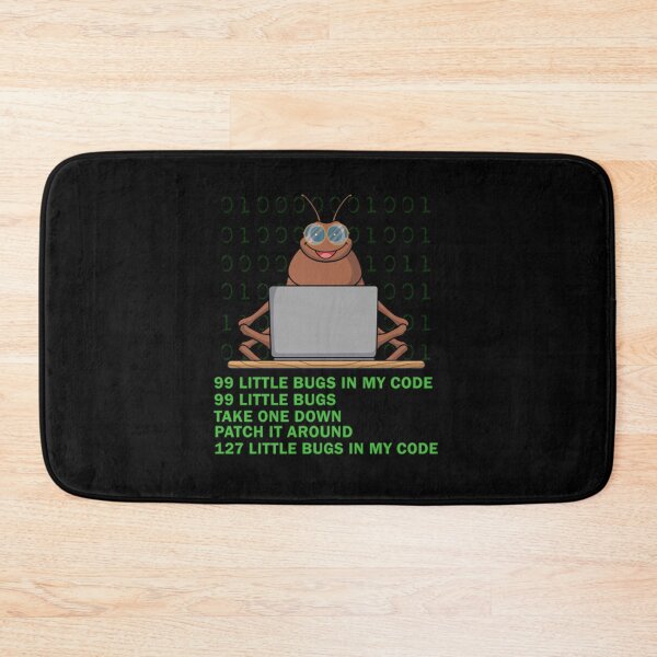 Item preview, 99 Little Bugs In The Code Funny Coding Gift142 designed and sold by MilkhouseSkate.