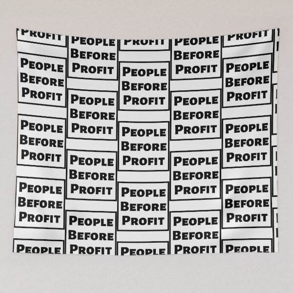 Item preview, People Before Profit designed and sold by shoponow.