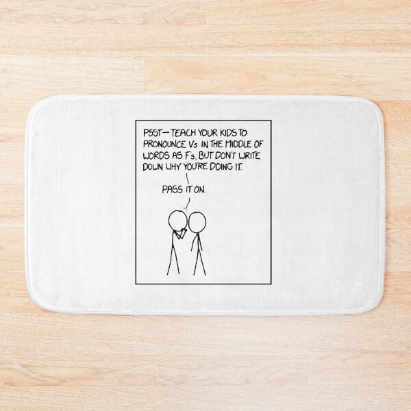 Item preview, Xkcd Funny Xkcd54 designed and sold by MilkhouseSkate.
