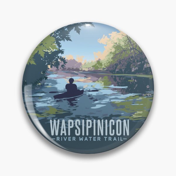 Item preview, Wapsipinicon River Water Trail designed and sold by NaomiFriend.
