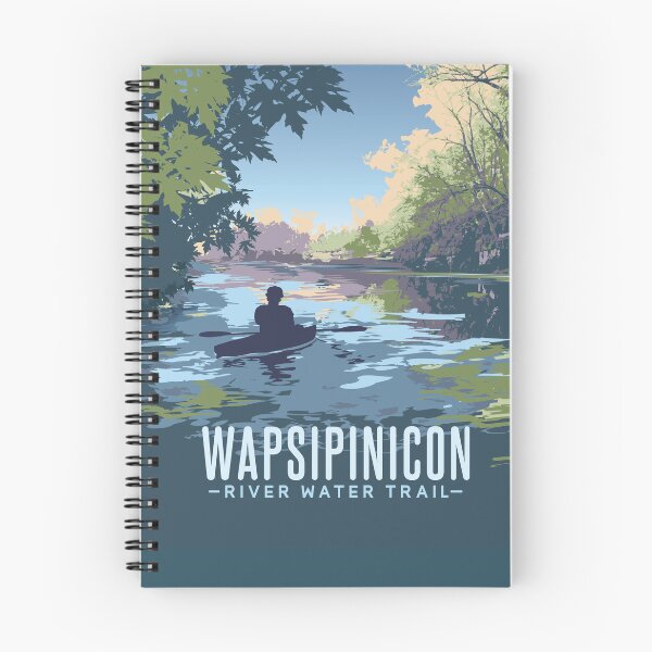 Item preview, Wapsipinicon River Water Trail designed and sold by NaomiFriend.