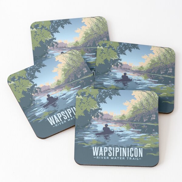 Item preview, Wapsipinicon River Water Trail designed and sold by NaomiFriend.
