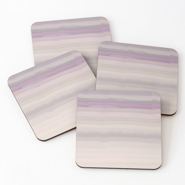 Item preview, Muted pink tones stripes designed and sold by ibelieveimages.