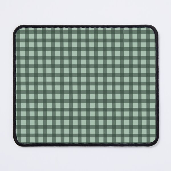Item preview, Green on Green Christmas Winter Gingham Pattern designed and sold by mckhowdesign.
