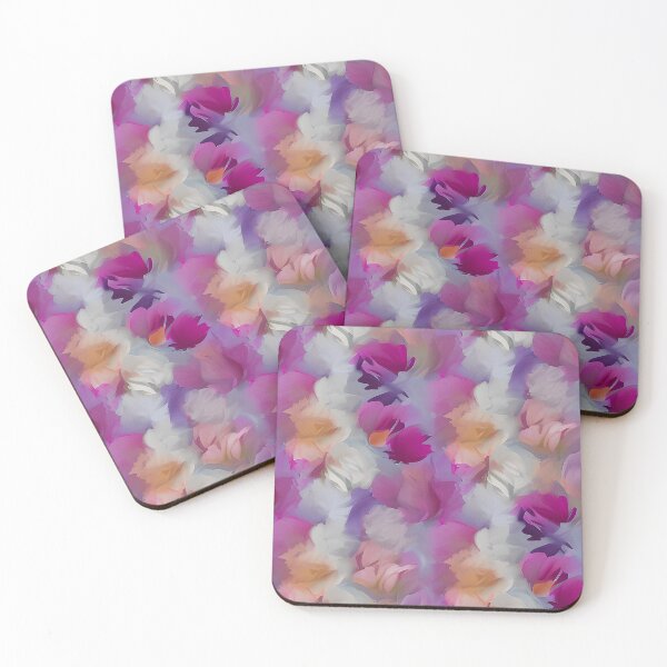 Aperçu de l'œuvre Blended feminine tones floral pattern créée et vendue par ibelieveimages.